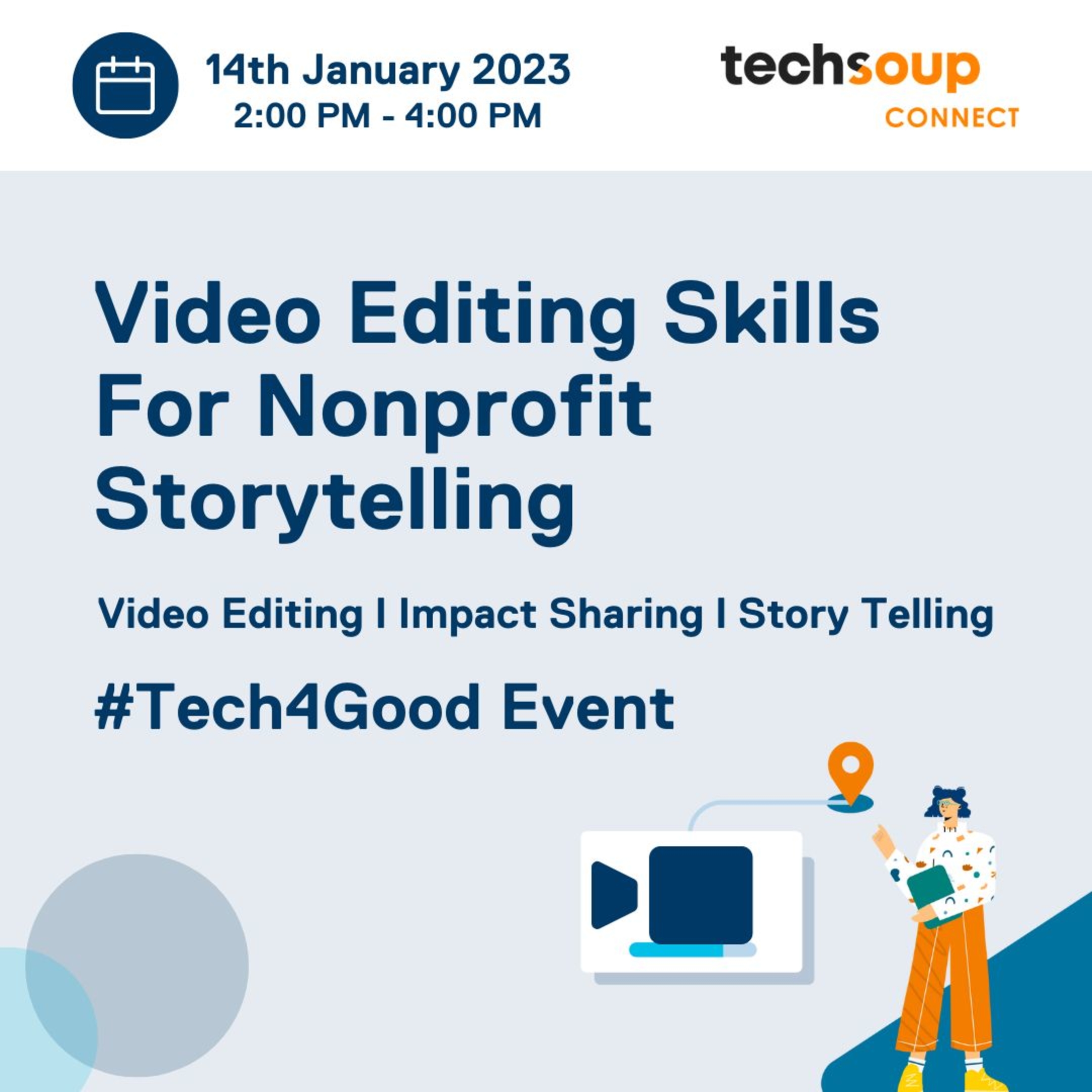 See Video Editing Skills For Nonprofit Storytelling from TechSoup